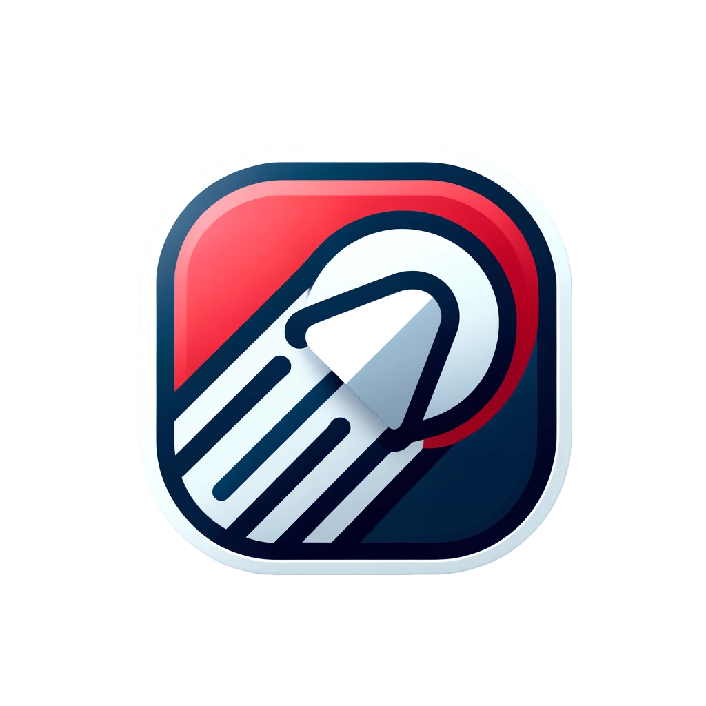 Stylized microphone podcast app icon.
