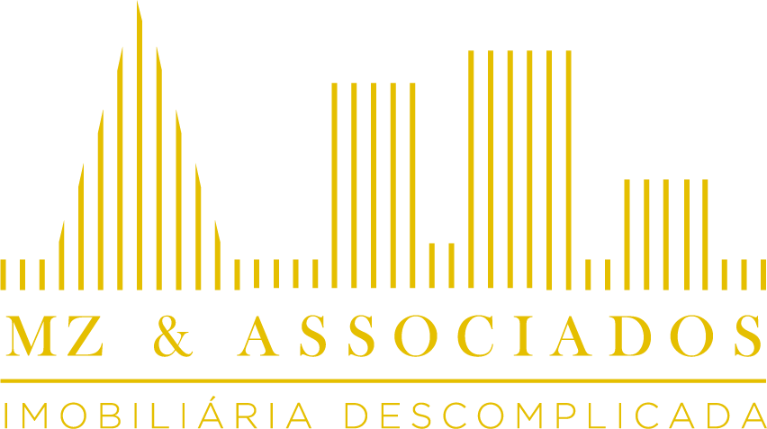 Logo of MZ & Associados real estate company.